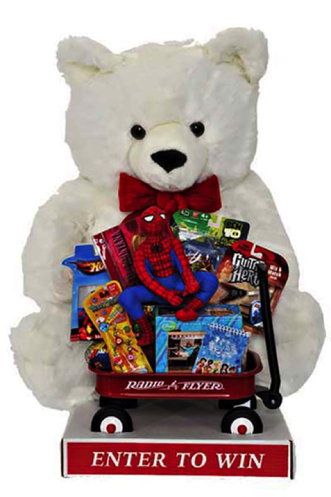 White Bernie Bear With Wagon
Comes With Entry Blanks & Box
Window Sign
$249.50