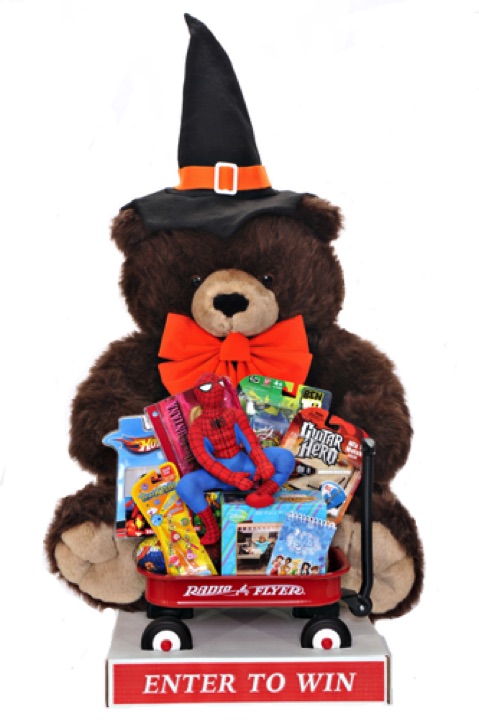 Halloween Bernie Bear With Wagon 
Comes With Entry Blanks & Box
Window Sign
$249.50